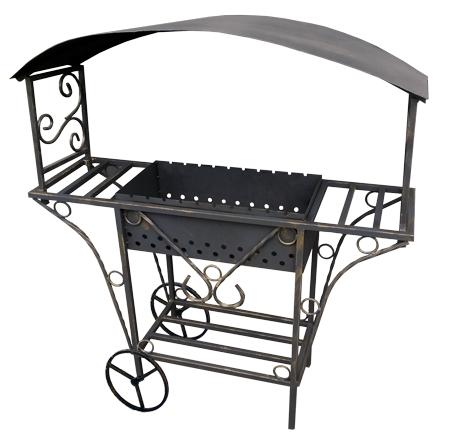 Мангал МП-03 с крышей Мангал МП-03 с крышей