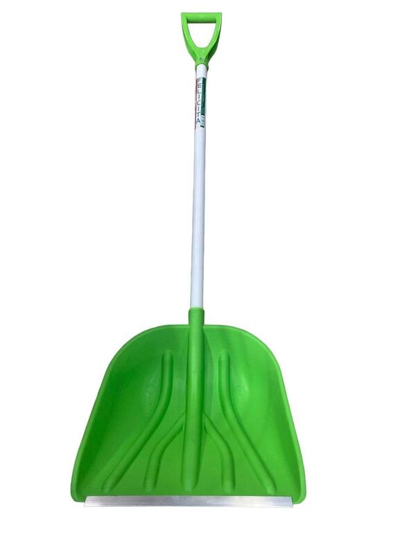 Лопата "FELICITA" 410х405 цв., краш. ал/ чер, V-ручка, с/ч Лопата "FELICITA" 410х405 цв., краш. ал/ чер, V-ручка, с/ч