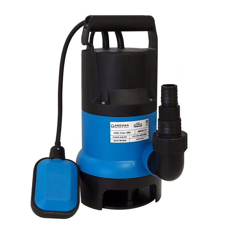 Дренажный насос GARDANA DRAIN-0,55 Дренажный насос GARDANA DRAIN-0,55