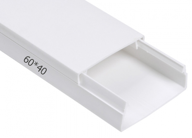 Кабель-канал 60*40 с двойным замком ЕТР Кабель-канал 60*40 с двойным замком ЕТР