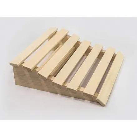 Подголовник для бани СаунаКомплект Анатомический жесткий М-4 Подголовник для бани СаунаКомплект Анатомический жесткий М-4