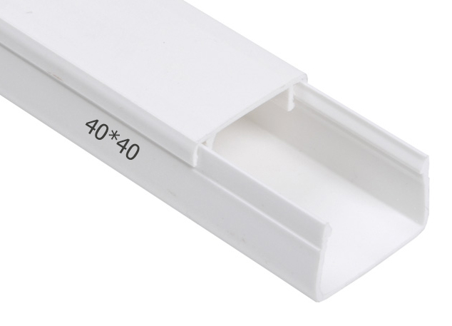 Кабель-канал 40*40 с двойным замком ЕТР Кабель-канал 40*40 с двойным замком ЕТР