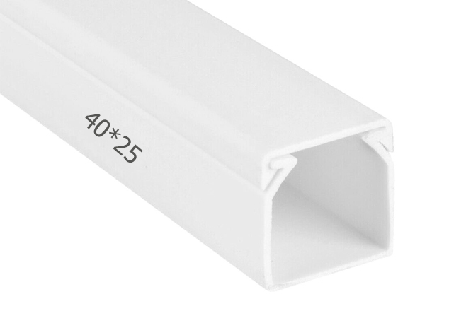 Кабель-канал 40*25 с двойным замком ЕТР Кабель-канал 40*25 с двойным замком ЕТР