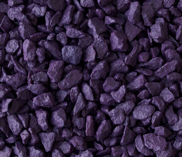 Щебень декоративный Гранитный 5-10мм (20 кг, фиолетовый)
