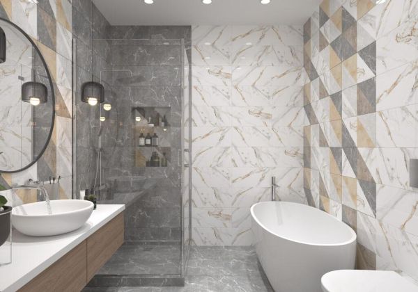Плитка Beryoza Ceramica Capella белый (500x250)